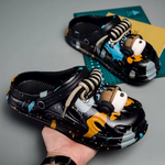 BearBlock Splatter Clogs — Bear-Charm City Clogs